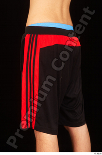 Danior black shorts dressed sports thigh 0004.jpg